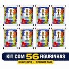 Kit 8 Pacotinho de Figurinha da Copa do Mundo 2026 Oficial (56 figurinhas) Panini