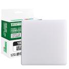 Kit 8 Painel Plafon Quadrado Sobrepor 18w Borda Infinita 6500K