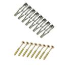 Kit 8 Parafuso 5 X 60 8 Buchas Fu 8 mm