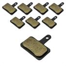 Kit 8 Pares Pastilhas de Freio a Disco Compatíveis Shimano MTB Bicicleta Alta Durabilidade Sem Mola Kit 8 Pares Pastilhas de Freio a Disco Compatíveis Shimano MTB Bicicleta Alta Durabilidade Sem Mola