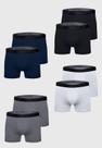 Kit 8 pçs Cueca Sparta Boxer Microfibra