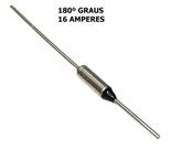 Kit 8 pçs - fusivel termico 16 amperes - 180 graus - 250v