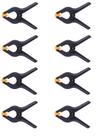 Kit 8 pcs grampo multiuso 2 pol. 50mm marceneiro reforçado