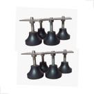 Kit 8 Pé Nivelador Mesa Bilhar Snooker Sinuca Com Chapa Nº2