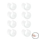 Kit 8 Peças Proteção Para Pés Cadeiras 22,22mm Redondo Branco - 2309 Mor
