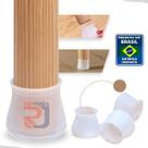 Kit 8 Peças Protetor Para O Pé Da Cadeira E Mesa De Silicone