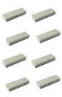 Kit 8 pedra de afiar amolar faca dupla face 150 mm top Kit 8 pedra de afiar amolar faca dupla face 150 mm top