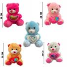 Kit 8 Pelúcias de 20 cm Diversão Garantida Máquinas de Pegar Urso