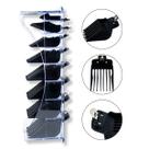 Kit 8 Pentes Altura Maquina Cabelo Barba + Suporte Acrílico