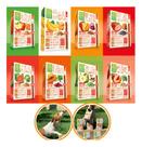 Kit 8 Petiscos P/ Cães Sticks Fit Spin Pet 50g Sortido Macio