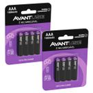 Kit 8 Pilhas Recarregável Aaa Palito 1000mah 1.2v Avant Use