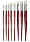 Kit 8 Pincel Redondo Cabo Curto Para Estampar EstÊNcil 462 Condor Kit 8 Pincel Redondo Cabo Curto Para Estampar EstÊNcil 462 Condor