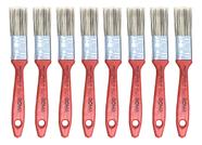 Kit 8 Pincel Trincha Tinta Pintura Látex Acrílica 1 Polegada Kit 8 Pincel Trincha Tinta Pintura Látex Acrílica 1 Polegada