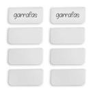 Kit 8 Placas Identificadora para Caixas OU Cube Kit 8 Placas Identificadora para Caixas OU Cube