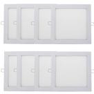 Kit 8 Plafon Painel Led Luminária Downlight 18w Embutir