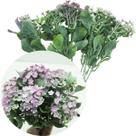 Kit 8 Plantas Kalanchoe Artificiais Flores Rosa Jardim 30cm Kit 8 Plantas Kalanchoe Artificiais Flores Rosa Jardim 30cm