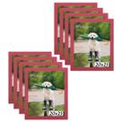Kit 8 Porta Retrato Molduras 20x25 Rosa