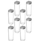 Kit 8 Pote Hermético P/ Alimentos Multiuso c/ Trave 2L