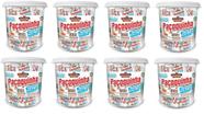 Kit 8 Potes de Paçoca Zero Adição de Açúcares 576g DaColônia