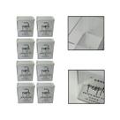 Kit 8 Potes Herméticos Organizadores Alimentos Sabão 615ml
