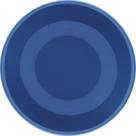 Kit 8 Pratos Fundos Unni Blue Oxford Cerâmica 20,5cm