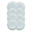 Kit 8 pratos Raso de Mesa Jantar Ceramica Porcelart 2 linha