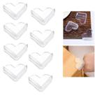 Kit 8 Protetores De Quina Canto Para Mesa e Cama Em Silicone