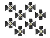 Kit 8 refletores cob 100w branco quente e branco frio one light