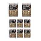 Kit 8 Rejunte Porcelanatos E Pedras Cinza 1kg Ceramfix