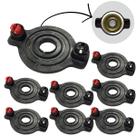 Kit 8 Reparos Originais Super Tweeter Eros ETA 44 Trio 300 Watts RMS