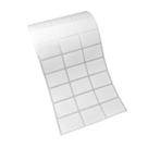 KIT 8 Rolos Etiqueta Couche 33x22 mm 3C 32 mts Branco
