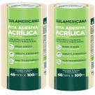 Kit 8 Rolos Fita Adesiva Acrilica 48X100 Sulamericana