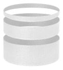 Kit 8 Rolos Fita De Gorgurão N.3 15mm X 10 Mts C/8un = 80m