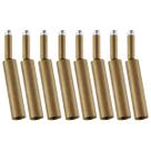 Kit 8 Spots Perfilados Iluminação Focal em Alumínio Dourado 15cm G9 Neo Dital Kit 8 Spots Perfilados Iluminação Focal em Alumínio Dourado 15cm G9 Neo Dital