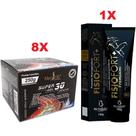Kit 8 Super Gel 30 Ervas 250g + 1 Pomada Fisio Premium 150g