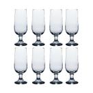 Kit 8 Taça De vidro Chopp 300ml Hannover Cerveja Casa Linda