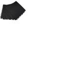 Kit 8 Tatames Tapetes EVA 50x50x1cm 10mm Preto Infantil Bebê Academia Ginástica