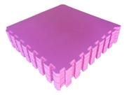Kit 8 Tatames Tapetes EVA 50x50x2cm 20mm Rosa Pink