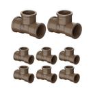 Kit 8 Te Soldavel 3/4 25mm Tigre