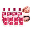 Kit 8 Tira Manchas de Henna da Pele Removedor Sabonete Líquido Suaveness Soft Hair 100ml