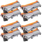 KIT 8 Toner Compatível TN2370 TN2340 TN660 Para HLL2340DW HLL2300D L2320D L2520 2360DW 2740Dw