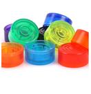 Kit 8 Toppers Footswitch Color Custom Sound CSFS 01 CL