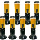 Kit 8 Torre De Chopp Cerveja 1,5L - Icechopp Torneira Gota