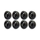 Kit 8 un roda borracha moldada 5 pol 180kg p/ rodízio Kit 8 un roda borracha moldada 5 pol 180kg p/ rodízio