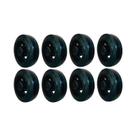 Kit 8 un roda borracha moldada 6 pol 220kg p/ rodízio Kit 8 un roda borracha moldada 6 pol 220kg p/ rodízio