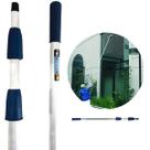 Kit 8 Unidades Cabo de Alumínio Extensão Telescópica 9 Metros 3 Estágios Com Rosca Para Limpeza Em Torres / Condomínios Kit 8 Unidades Cabo de Alumínio Extensão Telescópica 9 Metros 3 Estágios Com Rosca Para Limpeza Em Torres / Condomínios