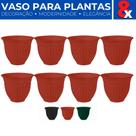 Kit 8 Vasos de Plantas Mudas Floricultura Jardim Decoração Kit 8 Vasos de Plantas Mudas Floricultura Jardim Decoração