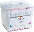 Kit 80 caneta marcador artístico dual marker evoke brw