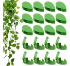 Kit 80 Folhas Clips Adesivos Fixação Parede Suporte Plantas