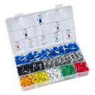 KIT 800 Terminais Tubulares (0.5-6mm²) + Estojo Organizador Com 8 Compartimentos KIT 800 Terminais Tubulares (0.5-6mm²) + Estojo Organizador Com 8 Compartimentos